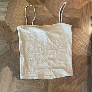 HM beige tank top